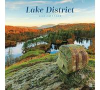 Carousel Worldwide Lake District Calendrier mural carré 2027 sur 12 mois, photographie de parc national panoramique