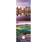 Carousel Worldwide Lancashire & The North West 2027 Calendrier mural fin 12 mois photographie de paysage régional