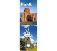 Carousel Worldwide Norfolk Calendrier mural 2027 fin sur 12 mois, photographie côtière et campagne