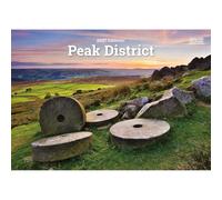 Carousel Worldwide Peak District Calendrier mural 2027, format A5, calendrier mensuel sur 12 mois, photographie en couleur Peak District