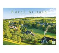 Carousel Worldwide Rural Britain Calendrier mural 2027, format A4, calendrier mensuel sur 12 mois, photographie de paysage de campagne