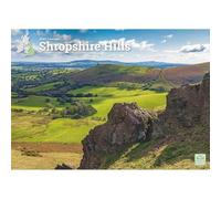 Carousel Worldwide Shropshire Hills Calendrier mural 2027, format A4, calendrier mensuel sur 12 mois, zone de photographie exceptionnelle de beauté naturelle