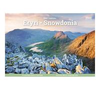 Carousel Worldwide Snowdonia Calendrier mural 2027, format A5, calendrier mensuel sur 12 mois, photographie Snowdonia en couleur