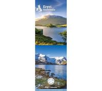 Carousel Worldwide Snowdonia Calendrier mural fin 2027 sur 12 mois, photographie de paysage de montagne