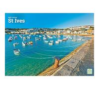Carousel Worldwide St Ives Calendrier mural 2027, format A4, calendrier mensuel sur 12 mois, photographie St Ives en couleur