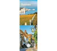 Carousel Worldwide Sussex Calendrier mural 2027 fin sur 12 mois, photographie de comté panoramique