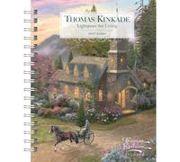 Carousel Worldwide Thomas Kinkade Lightposts Agenda semainier 2027 Deluxe Wire-O