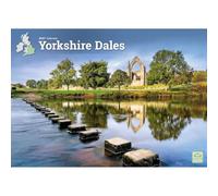 Carousel Worldwide Yorkshire Dales Calendrier mural 2027, format A4, calendrier mensuel sur 12 mois, photographie en couleur Yorkshire Dales