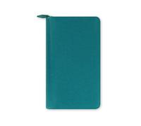 Carpentras Sign Agenda Organiseur "Saffiano Zip" Format Personal Compact Zip Aqua