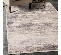 Carpeto Grand Tapis Salon 200x300cm Crème Abstrait Doux Chauffage au Sol | Tapis pour Chambre Salle à Manger Bureau Beige Facile D'entretien Résistant aux Détergents Poils Courts Synthétique Moderne