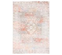 Carpeto Grand Tapis Salon 300x400cm Crème Orange Classique Oriental Doux | Tapis pour Chambre Salle à Manger Bureau Entrée Beige Chauffage au Sol Facile D'entretien Résistant aux Détergents Esthétique