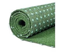 Carpeto Rugs Gazon Synthétique Exterieur - Faux Gazon Artificiel pour Balcon, Terasse et Jardin - Tapis Gazon au mètre - Fausse Herbe Balcon - Tapis Herbe Artificielle - Vert - 200 x 1000 cm