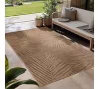 Carpetsale24 Tapis d intérieur et d extérieur Robuste, résistant aux intempéries et Facile à Entretenir, au Look Naturel en Jute, idéal pour Salon, Cuisine, terrasse, Jardin et Balcon, 120x170 cm