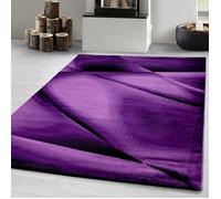 Carpetsale24 Tapis de Salon Design Abstrait Violet 240x340 cm Moderne Tapis Moelleux