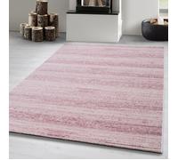 Carpetsale24 tapis Salon Moderne Rose-1 160x230 cm - Tapis à Poils Courts Unicolor Doux et Moelleux - Cuisine Salle de Sejour