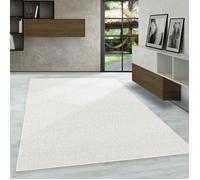 Carpetsale24 Tapis de Salon Moderne Uni Naturelle Chiné 160x230 cm - Boucles Courtes, Entretien Facile, Tapis Uni