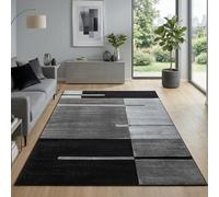 Carpetsale24 Tapis design carrelé gris 120x170