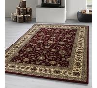 Carpetsale24 Tapis d'Orient Classique Rouge 300x400 cm - Tissage Serré, Motifs Ornementaux et Floraux