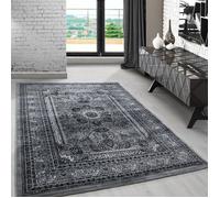 Carpetsale24 Tapis Oriental Classique Gris 300x400 cm - Motifs Ornementaux et Floraux, Tissage Serré, Poil Court