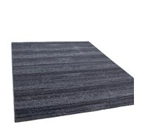 Carpettex Teppich Tapis de salon, à poils courts, 240 x 340 cm, gris, design moderne, moelleux, extra doux, lavable, pour cuisine, salle à manger, chambre d'enfant, salon