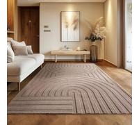Carpettex Tapis Boho Scandinaive Décoratif, Doux & Facile d'Entretien, Effet 3D, Grande Taille Salon & Chambre à Coucher, Tapis Lavable