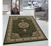Carpettex Tapis Oriental pour Salon avec Design Oriental d'aspect Classique à Poil Court et Facile d'entretien, Couleur: Vert, Taille: 300 x 400 cm