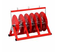 CarpNettore Dévidoir Câbles Portable | Robuste, Support Distribution Câbles, peu Encombrant, pr Chantier, Électricie, Itallateurs, Style A