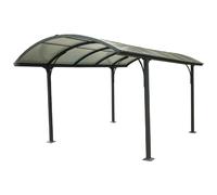 Carport 14.62 m2 gris anthracite - CAR 3048 ALRP - HABRITA