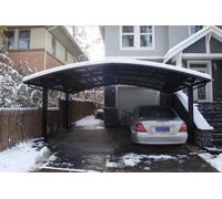 Carport Aluminium Double 2 Voitures 6 x 5 m - Gris Anthracite