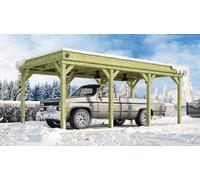 Carport Bois 3,25 x 6,22 m WEKA Taradèu