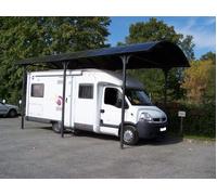 carport camping car 3,62x7,60m x Hauteur de passage 2,96m