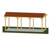 Carport Camping Car 5,0 x 7,5 m - CPBF AZUR