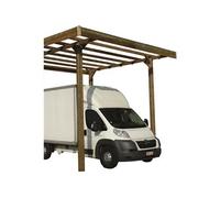 Carport Camping-Car Bois "Modular Carport" - 4.06 X 5.06 M