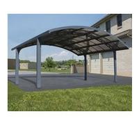 Palram - Carport Double 28.6m² Gris Anthracite 704950 Gris