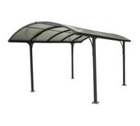 Carport en aluminium 14,62 m²- 301,5 x 485 cm - Gris anthracite