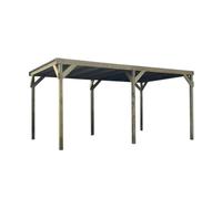 Carport en bois 3000 x 5000 mm