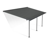 Carport Sierra Palram - Canopia 3 x 6,1 m anthracite Heat Block