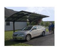 Palram - Carport Simple 14.3m² Gris Anthracite 704229 Gris