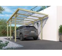 Carport simple en bois autoclave Cerland Jean 15,6 m²