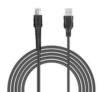 CARPSDZY CBA-U46-S07ZAR Câble USB blindé pour lecteur de codes-barres portable Zebra Symbol DS3608 DS3678 DS8108 DS8178 LI3608 LI3678 DS3600-KD, connecteur USB-A, 2 m droit, BC 1.2, DC 5 V