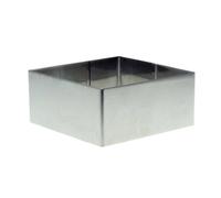 CARRE à mousse Inox Brossé H45 D60