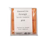 Carré fondant pour brûle Parfum Cannelle Orange