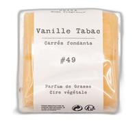 Carré fondant pour brûle parfum Vanille Tabac