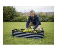 Carré Potager Au Sol Anthracite S - Esschert Design Multicolore