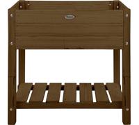 Carré potager en bois - 40,6 x 78,8 x 78 cm - Marron