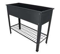 Carré potager en métal anthracite