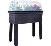 GARANTIA Kit Carré potager sur pieds URBAN avec serre de culture