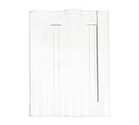 Carreau Acrylique Transparent pour Toiture de Kiosque, Pièce Ensoleillée | Acrylique, Patio et Balcon, Coupe Facile, Format Compact, Pare-vent et Pare-soleil