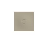 Bette Carreau de douche BetteAir 7350-415T2 900 x 900 mm, cachemire, rectangle, acier au titane émaillé, avec support minimum