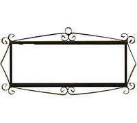 Carreau de maison en céramique avec numéros et panneaux - Motif floral noir - Dimensions : 7,5 x 3,5 cm - 2 à 10 cadres (5 tuiles)